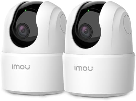 Imou 2K(3MP) Caméra Surveillance WiFi Intérieure Caméra 360° Connectée Smartphone avec Détection Humaine AI Suivi Intelligent Sirène Audio Bidirectionnel Compatible Alexa pour Bébé/Animaux|B08X6DCJT2
