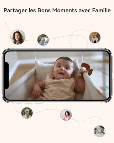 Imou 2K(3MP) Caméra Surveillance WiFi Intérieure Caméra 360° Connectée Smartphone avec Détection Humaine AI Suivi Intelligent Sirène Audio Bidirectionnel Compatible Alexa pour Bébé/Animaux|B08X6DCJT2