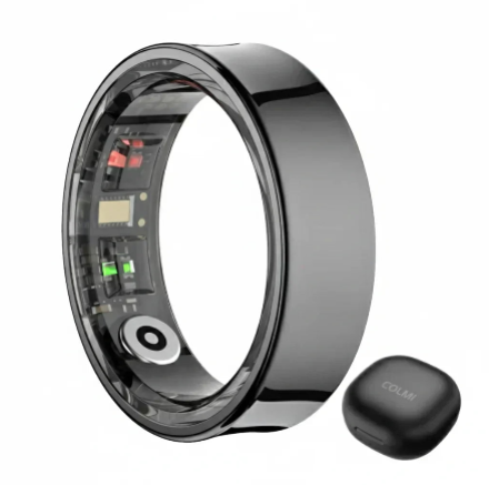Bague Connectée COLMI R09 – Suivi Santé 24/7 | Fréquence Cardiaque, Sommeil & Température | Étanche 5ATM