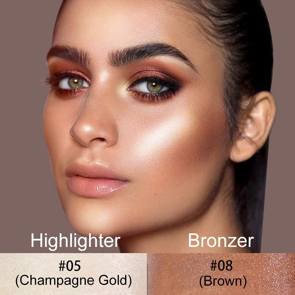 Stick Multifonction Visage – Highlighter Blush Bronzer Correcteur Contouring