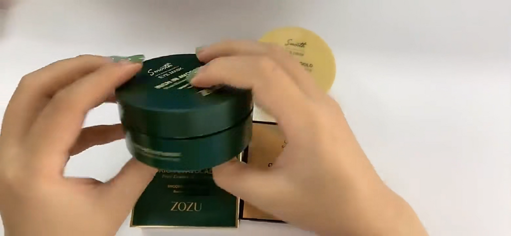 Patchs Contour des Yeux – Avocado & Or | Hydratation & Anti-Cernes