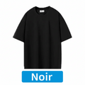 T-Shirt 100% Coton Col Rond | Coupe Loose Unisexe – Été