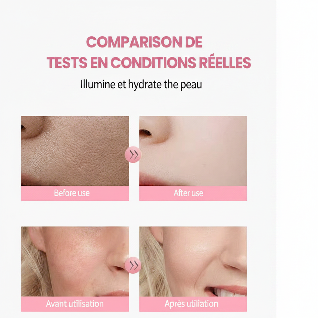 Crème Capsule Niacinamide & Collagène Rose PDRN — Éclat & Hydratation Intense
