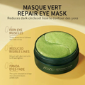 Patchs Contour des Yeux – Avocado & Or | Hydratation & Anti-Cernes