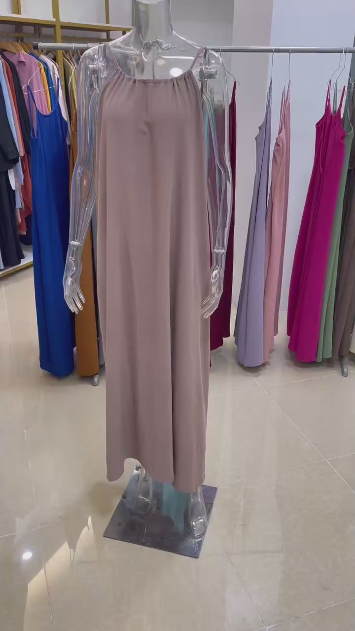 Robe Maxi Femme Sans Bretelles – Longue & Décontractée | Confort Été